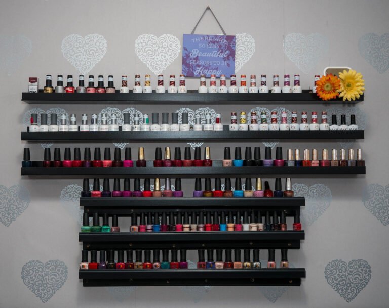 Nail Varnish Display - Boldly Her Photography